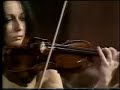 violonist silvia marcovici performs the tchaikovsky violin concerto , with the den haag orchestra , and conductor alain lombard , 1980.