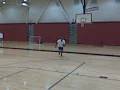 ronald dunking a 10 feet goal