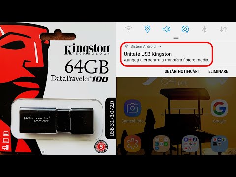 Click aici pentru vizualizare Prezentare USB Flash Drive Kingston DataTraveler 100 G3 USB 3.0 64GB si conectare la telefon Prezentare USB Flash Drive Kingston DataTraveler 100 G3 USB 3.0 64GB si conectare la telefon