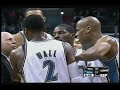 John Wall Throws A Punch At Miami's Big Z  & Z Throws Bows 2x! (Both Get Ejected)