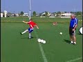 Soccer Coaching Tip - In Step Drive, Shooting a goal Soccer Coaching Tip - In Step Drive, Shooting a goal