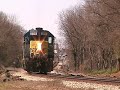 CSX GP38-2 2518 on Y111 at Pulaski street 3-1-08