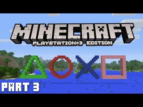 Minecraft PS3 Adventure Part 3 (Playstation 3 Minecraft)