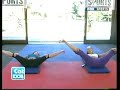 con las piernas abiertas