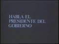Arias Navarro lee el testamento del dictador Franco