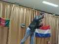 a very talented Afghan boy who did this rap song in a concert i was really suprised and i liked it very much and just really proud of him. i captured it with my mobile phone thats why the quality is low.