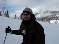 Brothers 1st attempt at steep slope - Sierra Summit