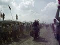 Peloton du tour de france dans les Paves !