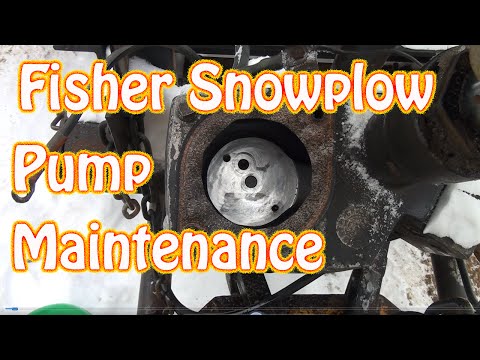 how to bleed plow hydraulics