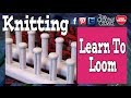 Loom Knit Rib Stitch - Loom Knitting Knifty Knitter