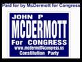 John P McDermott for Congress Radio ad II