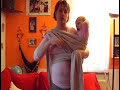 Tragetuch Hüftkänguru Hip carry Tragetuch Hüftkänguru Hip carry