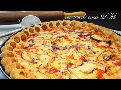 COMO HACER MASA DE PIZZA CASERA ESTILO PIZZA HUT Y DOMINO´S PIZZA