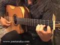 Flamenco Guitar Lesson by Jose Tanaka Alzapua exercises 2