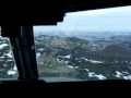 Landing at Nuuk in an Air Greenland DHC-8-202Q, OY-GRG 