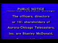 WPWR Channel 60 Chicago Public Notice 1985