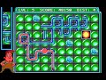 pipe mania is a videogame released in 1988. in this video i show some (bad!) gameplay. the goal is to create a pipe line longer than the distance shown in the upper right corner using the pipe pieces appearing in the left column (there is also an expert mode with two left columns, but in this video i'm playing at the normal difficulty level). the longer the pipe, the more points you get (and there's a bonus if you make 5 crosses or more). pressing f at any time will instantly fill the whole pipe, as a fast forward or a flood of some sort. i do this sometimes in the video. once again i'm playing a game from my childhood at least 2 decades after the last time (note that i was 4 in 1988) so if this gameplay sucks it's because i am obviously rusty :) sometimes i wonder if i should practice with those games a bit before i upload a video on youtube, but that would take away most of the fun :) note that at the end i try to enter 