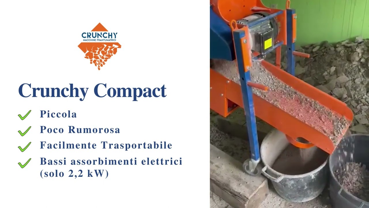 Crunchy Compact - Demolition on Site