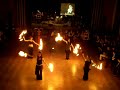 Gothic Bellydance by Jedová Růže with fire and sword