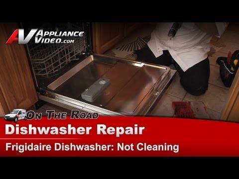 how to clean a frigidaire dishwasher