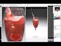 Photoshop Tutorial - Composite Image \"Berry Splash\"