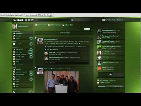 how to facebook skin