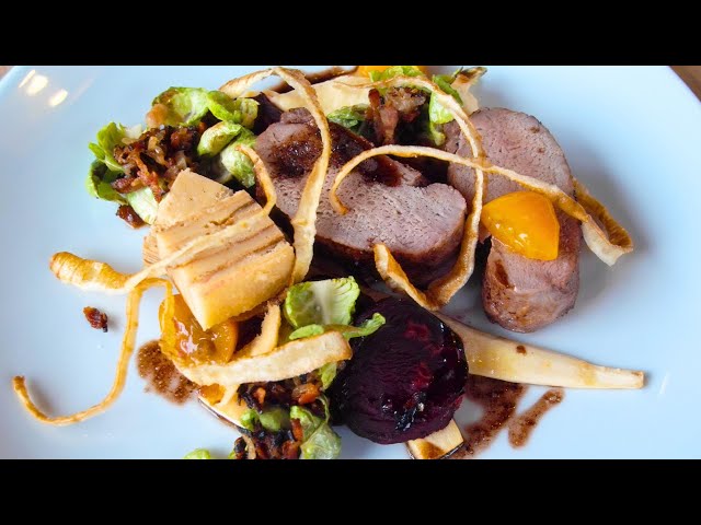 Spreewälder Wildschweinrücken und Pastinake 