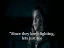 ~read before watching~

harry potter and severus snape both are in love with hermione and at first hermione is confused about who she likes. at the start of the video harry and severus are arguing harshly annoying hermione who is in the room. just when harry and severus are about to attack each other, hermione snaps and interferes. hermione yells and leaves the room. after leaving snape blames harry for the whole ordeal and tells him to leave the office. 

hermione alone decides to runaway since she can't take feeling being torn in the middle of all this fighting. she wants to teach the both of them a lesson what it would be like without her there. that night she runs away into hiding. 

the next day at hogwarts severus talks to harry about hermione's whereabouts. harry even comments that he is an 
