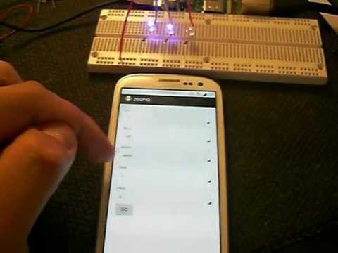 how to control gpio over internet