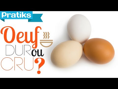 Comment reconnaitre un oeuf dur d'un oeuf cru Comment reconnaitre un oeuf dur d'un oeuf cru