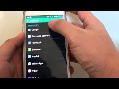 how to enable sync in android