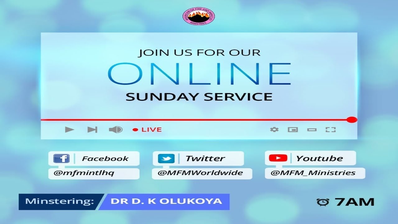 MFM Sunday Live Service 2 May 2021 with Pastor D. K. Olukoya