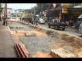 Construction on South Pattaya Road Oct 11 2010