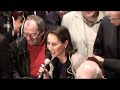 visite de s�gol�ne royal � metz pour soutenir le candidat socialiste pour les �lections municipales, dominique gros.