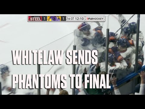 William Whitelaw Sends The Youngstown Phantoms To The Clark Cup Final With Game-Winner In OT