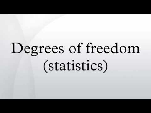 how to calculate degrees of freedom