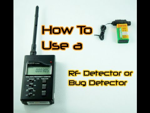 how to locate bugging devices