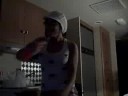 bayje on the rv joking and having fun