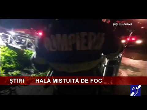 Hala mistuită de foc
