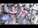 Astronauts greetings SG-1 crew - SciFi Inside 2005