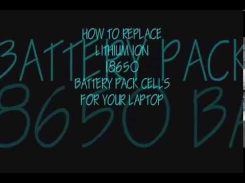 how to rebuild lithium ion battery packs