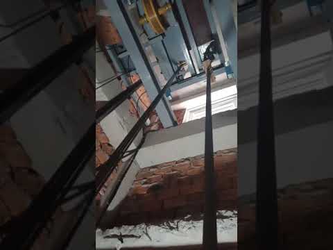 Thang máy đang chuẩn bị đưa vào hoạt động tại Tháp Mười