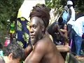 Rasta Stephen gives massage at Bath Fountain Jamaica