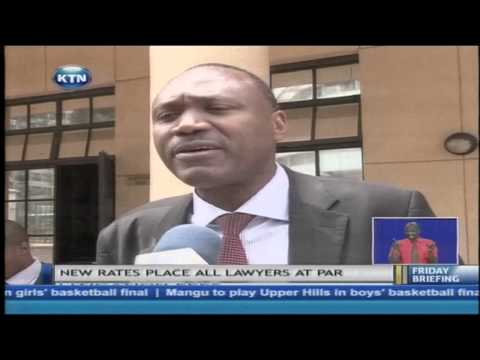 Chief justice gazetes legal fees guidelines Chief justice gazetes legal fees guidelines