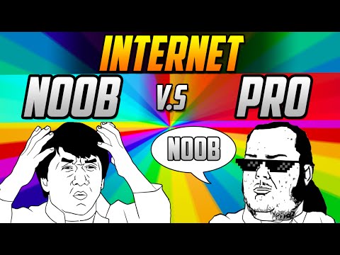 INTERNET: PRO VS NOOB