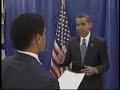 Obama Sneezes on a Reporter Obama Sneezes on a Reporter