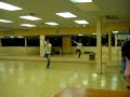 Latus working at his dance studio. Latus working at his dance studio.