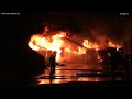 Großbrand bei ZELLER Recycling GmbH in Mutterstadt