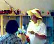 Das is dr blumenmann vull geil der entertainer