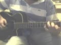 Blue moon on guitar Blue moon on guitar
